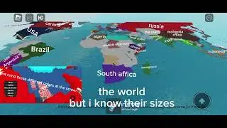 the world map that i know