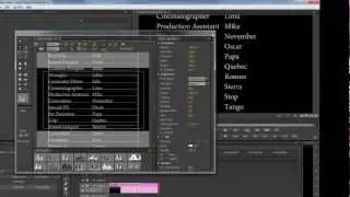 HOW TO: Creating Rolling Credits in Premiere Pro