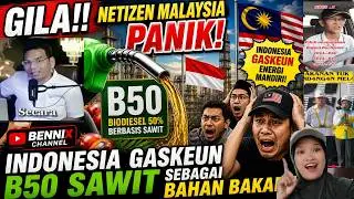 Gila!! Netizen Malaysia Panik Indonesia Gaskeun B50 Sawit Sebagai Bahan Bakar!!