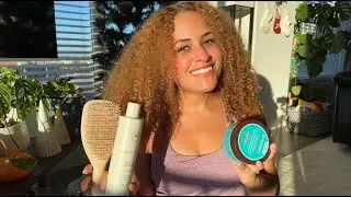 Current Curly Hair Routine Products