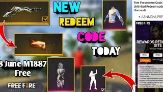 Free Fire New M1887 Skin Redeem Code All Server || Redeem All Rare Bundles Free LOL Emote Redeem