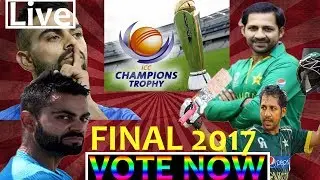 India vs Pakistan Live Icc Champions Trophy Final 2017