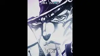 Jotaro my man 🥂[JOJO] ⸢MANGA EDIT⸥