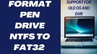 HOW TO FORMAT BIGGER SIZE PEN DRIVE NTFS TO FAT32 FILE SYSTEM WITH SOFTWARE [SOLVED]