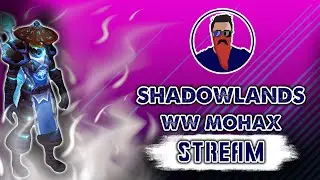 WoW Shadowlands 9.0.5 Монах Стрим привыкаю к новым аддонам