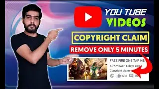 How To Remove Copyright claim On YouTube video 2022 || Copyright Claim kya Hota Hai