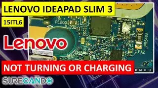 Dead Lenovo IdeaPad Slim 3 Comes Back to Life - No Power & Charging Fixed 🔋