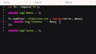 Node JS - 4 - ReadFile & ReadFileSync