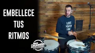 RITMOS de BATERIA con GOLPES FANTASMA (Ghost notes) - Clase de batería con @MGabottiDrums