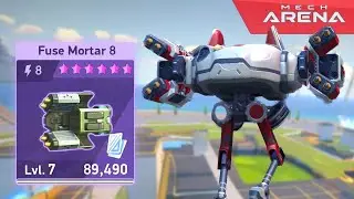 The Only Reason to Use M.D.? Discover the New Fuse Mortar 8 in Mech Arena!