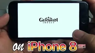 GENSHIN IMPACT Gameplay on iPhone 8 in 2021? | (HIGHEST SETTING!!) HandCam [4K]