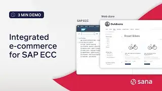 Get e-commerce for your SAP ECC ERP with Sana Commerce Cloud