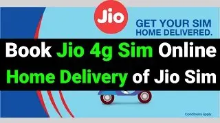 How to Book Jio 4g Sim  and Get jio sim Home Delivered