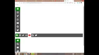 how to create social icon bar icon bar in Urdu Hindi part 1 #part1