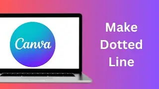 How To Make Dotted Line In Canva
