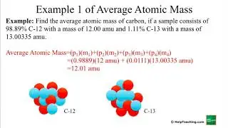 Average Atomic Mass | Chemistry Lesson