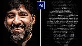 Cara membuat efek teks di wajah - PHOTOSHOP TUTORIAL
