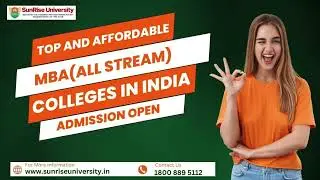 Choose 👩‍🎓 👨‍🎓 Best University for You in India 2024 !! Admission Open for ✔  MBA (All Stream)