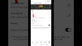 How to change youtube handle name 