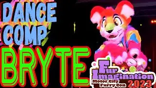 Bryte Furry Dance Competition Motor City Furcon 2023 noflair