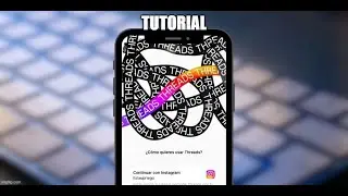 🧵Tutorial THREADS -INSTAGRAM- en ESPAÑOL. Crea tu cuenta PASO A PASO y aprende a usarla COMO UN PRO⚡