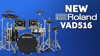 Roland V-Drums Acoustic Design VAD516 Electronic Drum Set Demo