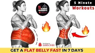 Do This 30-Min Every Morning For 1 Week to Get Flat Belly ➜100% Guaranteed l STANDING ABS WORKOUT