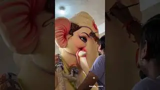 Ganpati eye painting 2024 #ganpati #eyepainting #shorts