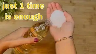 Mix Salt with White Vinegar  and What Will Happen 5 Minutes Later is Impressive