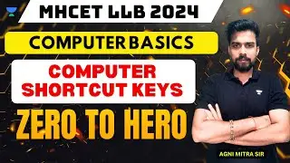 CUET PG LLB 2024 | Computer Basics | Short keys | One shot | CUET PG LLB Preparation 2024