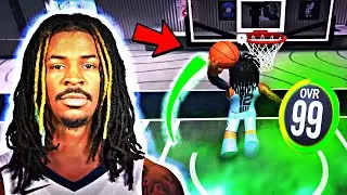 I Created Ja Morant in Roblox Hoop Journey | (DUNKING BUILD!)