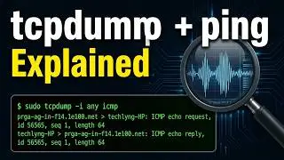 How to capture icmp ping traffic using tcpdump (linux tutorial)