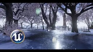 Speed Level Design - Winter Scene - Unreal Engine 4