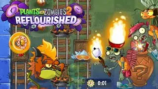 Puffshroom Timer Firebreaker - Pvz 2 Reflourished - Summer Nights Pinata Party - 4/7/2024