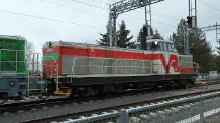Finnish Trains in Northern Finland May 2024