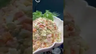 Салат Оливье,Новый год без Оливье не Новый год 🎄🎅🏻 
