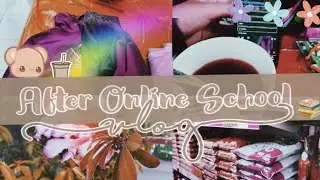 ✏️🐾After Online School vlog -Ft Azkia Zahraa🐾✏️