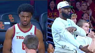 Bronny James First Game USC vs Long Beach State 🔥🔥 | Full Highlights l December 11, 2023