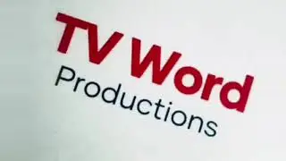TV Word productions logo (1985-2003) (16:9 