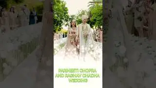 Parineeti Chopra and Raghav Chadha Wedding photos #shorts #bollywood #raghavchadha