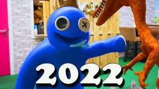 Evolution of Blue Rainbow Friends
