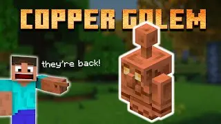 New Minecraft Update July 2025 \\ Copper Tools, Armor, AND GOLEMS!!!