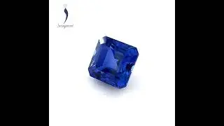 Lab Grown Tanzanite Sapphire Asscher CutSuccess