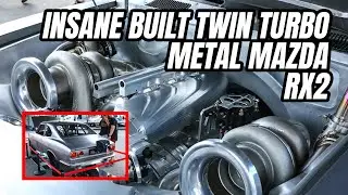 INSANE BUILD TWIN TURBO PRECISION TURBO BILLET FULL METAL RX2 THA GOAT AT POWERCRUISE