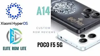 Elite HyperOS Lite Poco F5 5G PUBG Mobile 120fps Smooth Gaming