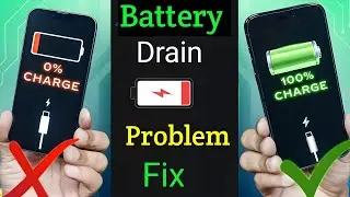 Fix fast battery drain problem 📵 Just flow 5 setting increase your battery backup 🔋