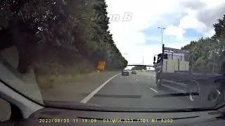 Police Chase an Audi  into Leeds