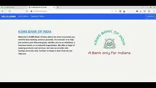 Banking Management System (from bank end)