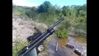 Crosman 2240 Carbine LONG RANGE SHOOTING 100m Approx