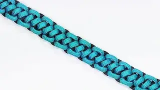 Paracord Tutorial: Bootlace Solomon Bar Parachute Cord Bracelet
